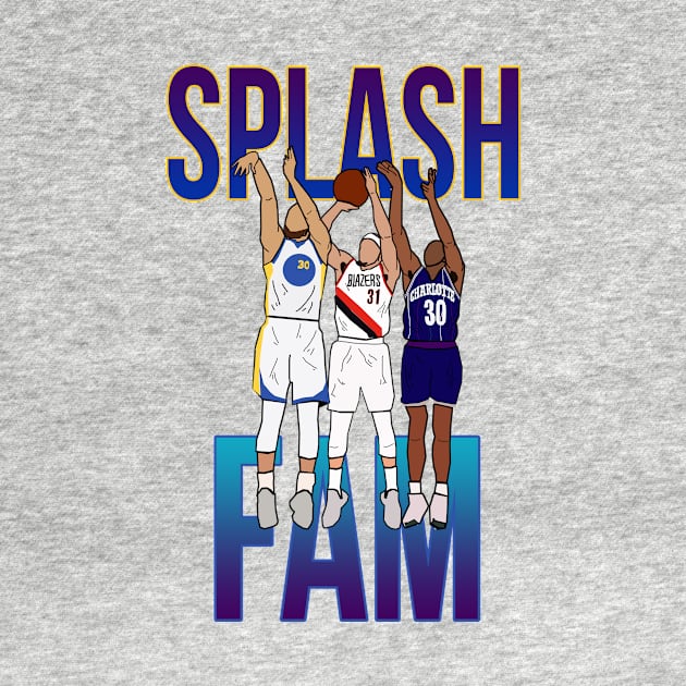 Steph Curry/Seth Curry/Dell Curry - Splash Fam by xavierjfong